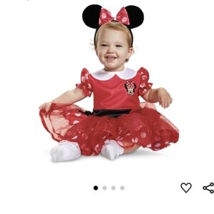 Minnie Mouse Costume 12-18 Months